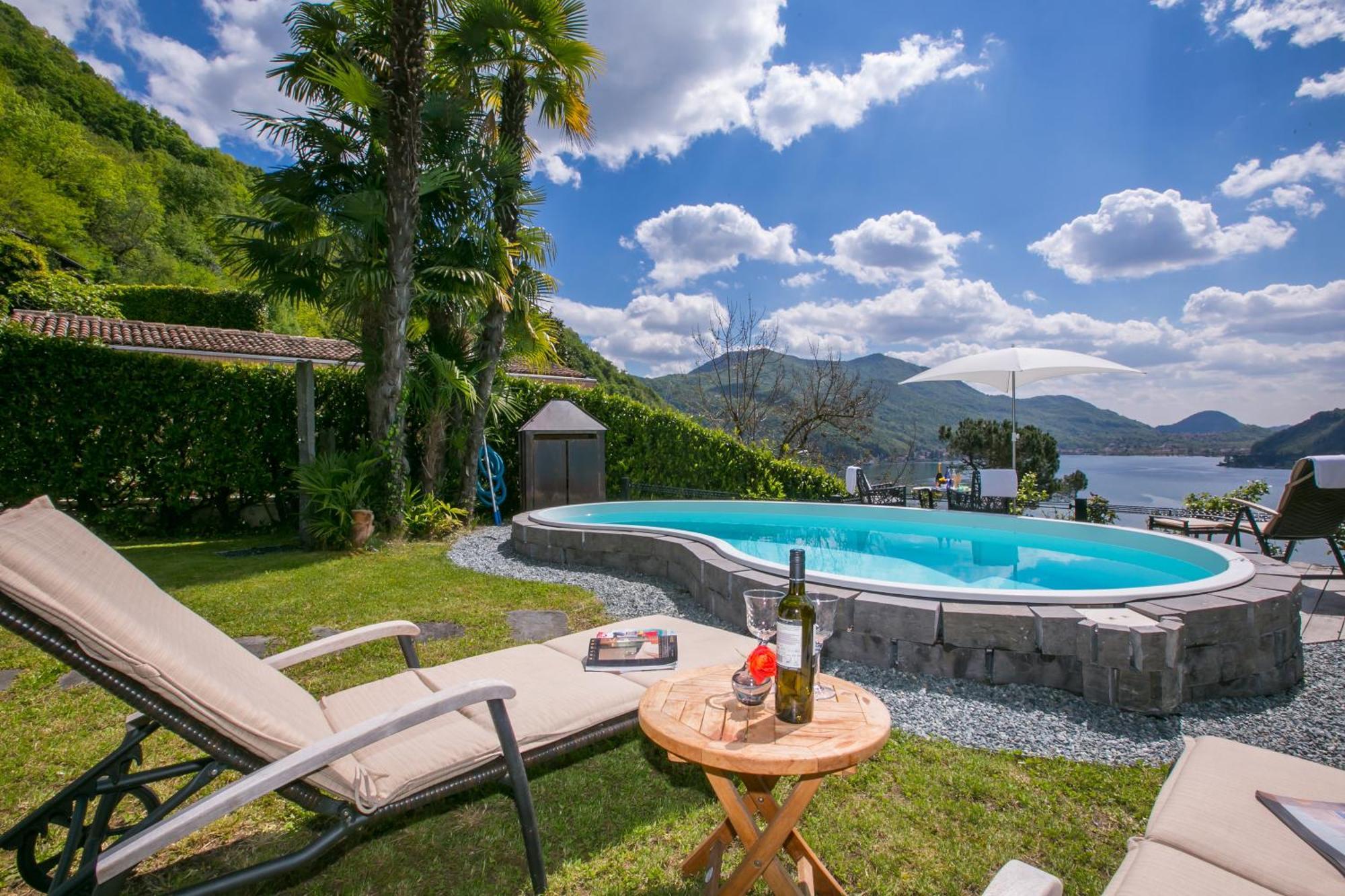 Morcote Magic View - Happy Rentals Ngoại thất bức ảnh