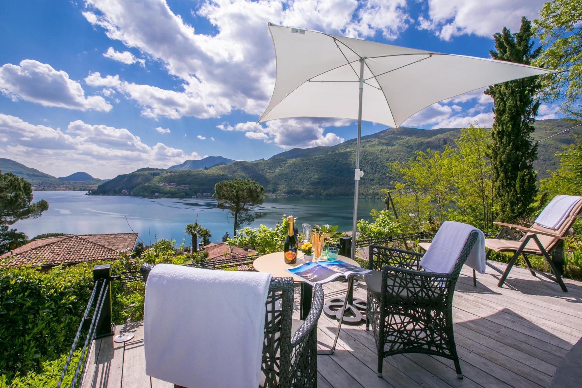 Morcote Magic View - Happy Rentals Ngoại thất bức ảnh