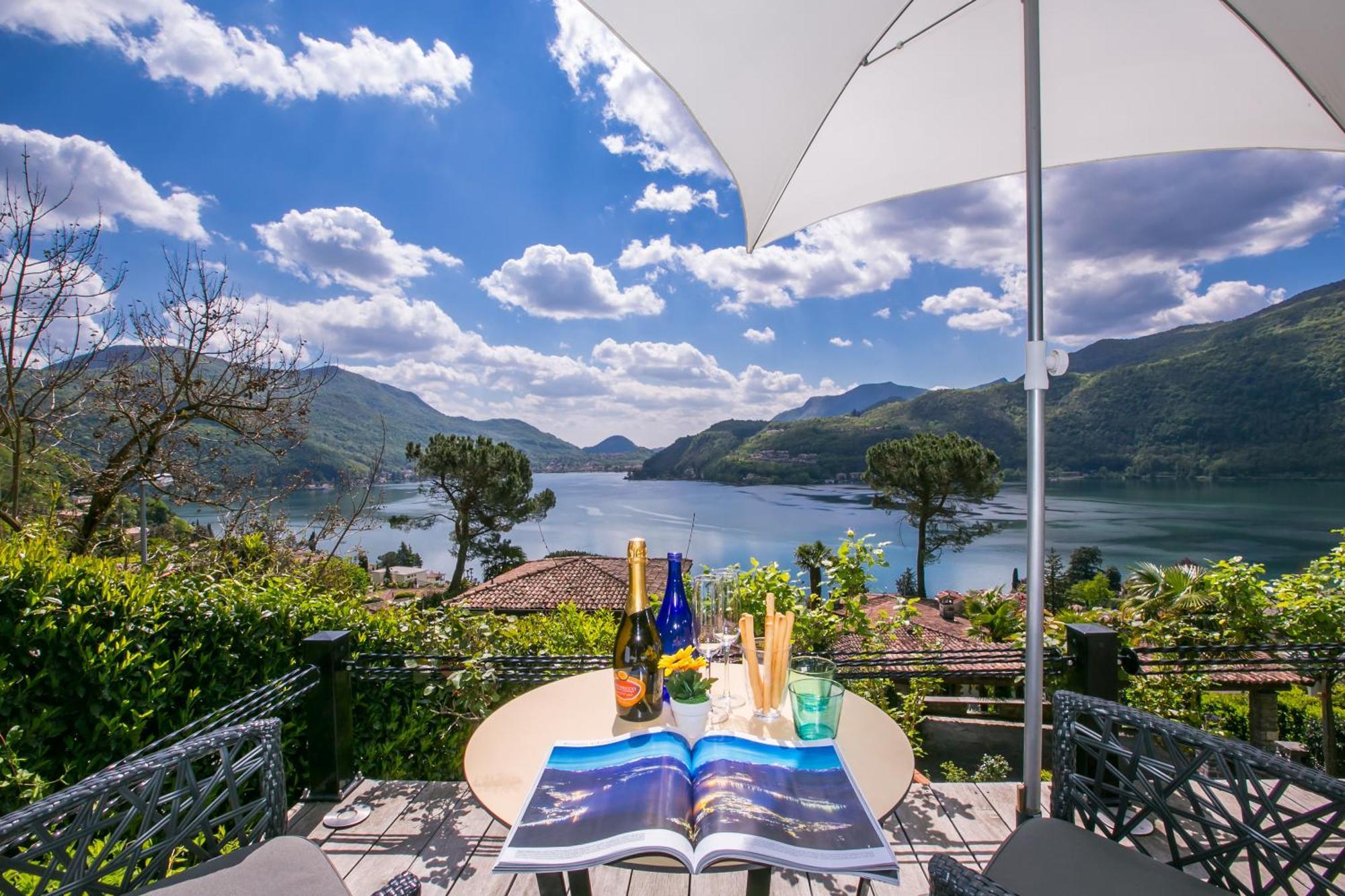 Morcote Magic View - Happy Rentals Ngoại thất bức ảnh